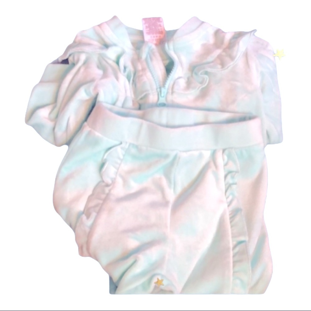 Wonder nation 12 mos mint green sweat suit